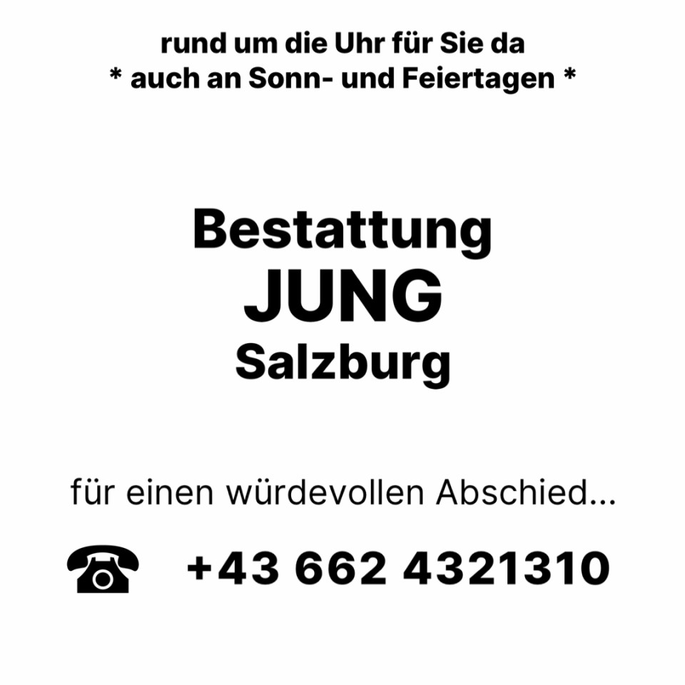 Beerdigungen St. Sebastian Salzburg